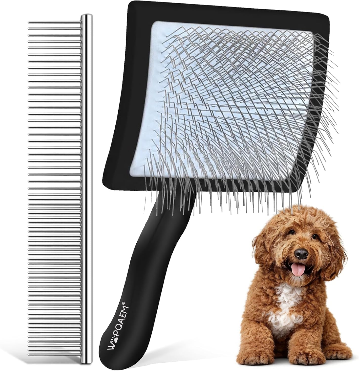 wooden-long-pin-slicker-brush-for-dogs-doodles-poodles-long-hair-grooming-detangling-and-fluffing-for-wavy-and-curly-hair-designed-for-heavy-thick-coats-to-prevent-matting-at-home