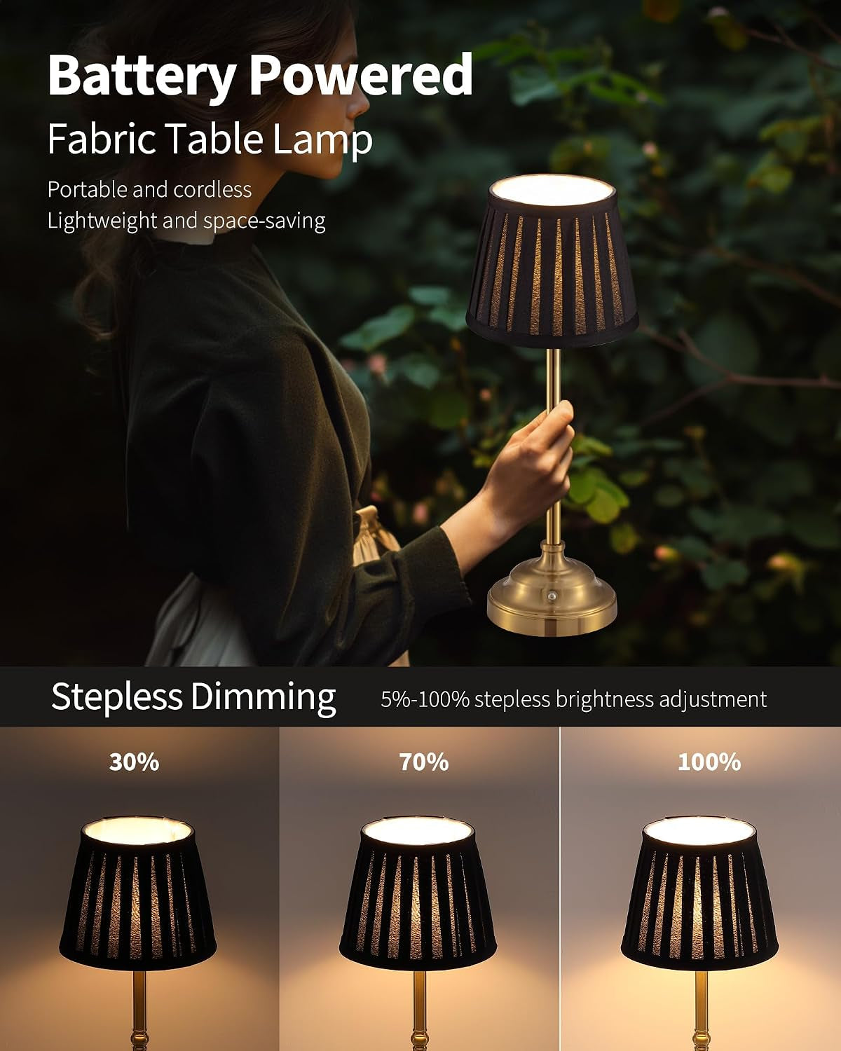 gold-cordless-led-table-lamps-set-of-2-black-fabric-shade-desk-lamps-portable-4000mah-rechargeable-battery-powered-dimmable-lighting-for-dining-room-bedroom-bedside-night-light-balcony
