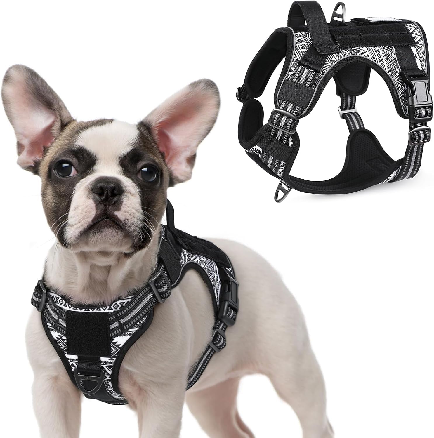rabbitgoo-tactical-dog-harness-for-large-no-pull-military-service-vest-molle-handle-heavy-duty-adjustable-reflective-straps-easy-control-for-training-walking-black-large