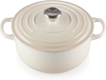 Le Creuset L2501-2016 round Dutch Oven Enameled Cast-Iron, 2.75 Quart (Meringue)2