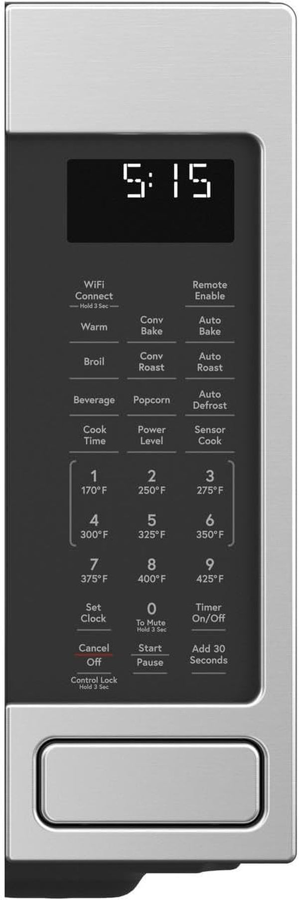 CEB515P2NSS Matte Collection Countertop Microwave Oven with 1.5 Cu. Ft. Capacity, Convection, 1000 Watts, 10 Power Levels, in Stainless Steel2