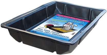 Kitty Lounge Disposable Litter Tray, Black, 50-Pack- Argee RG606/50, Black5
