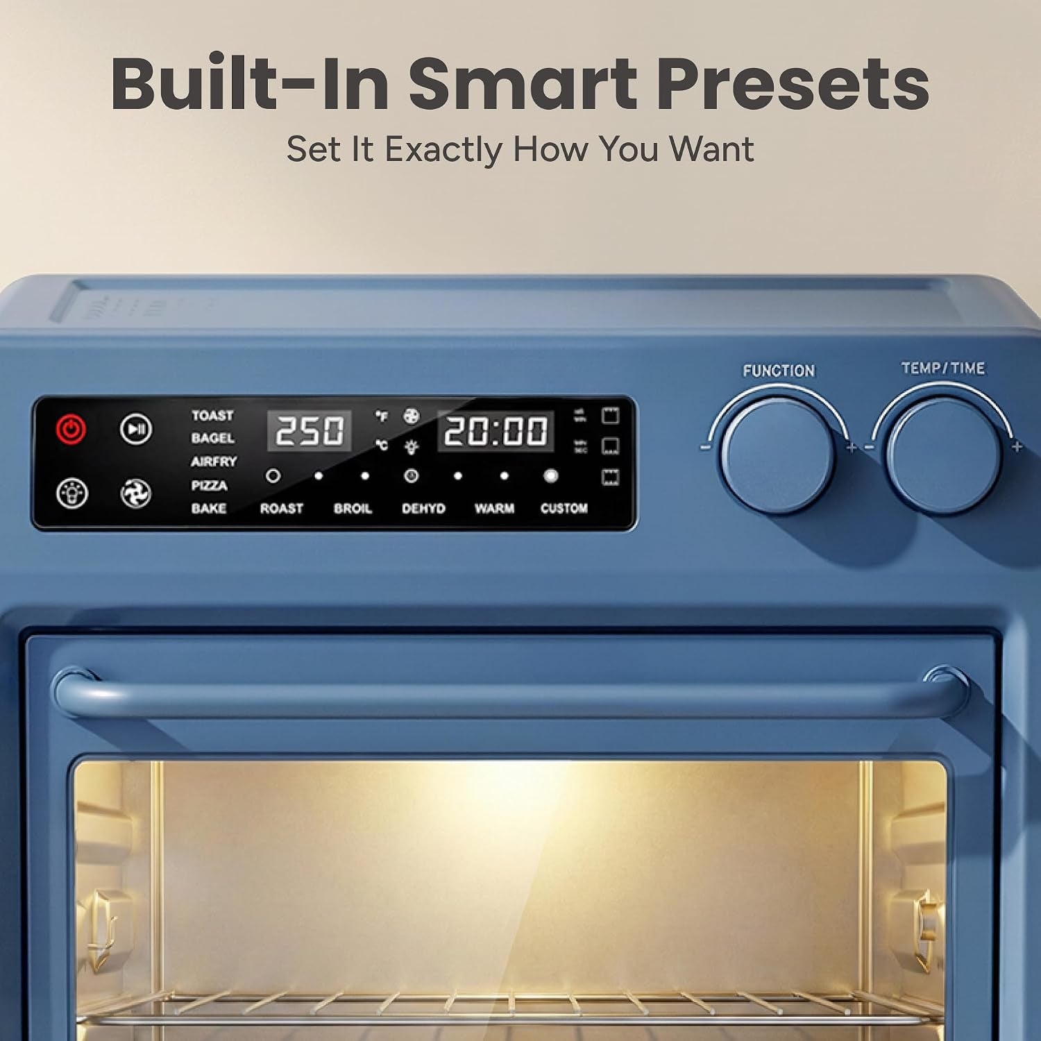 digital-air-fryer-toaster-oven-combo-25l-stainless-steel-blue-convection-countertop-oven-10-in-1-multi-function-fits-12-pizza-6-slices-of-toast-smart-bake-roaster-cooking-appliances