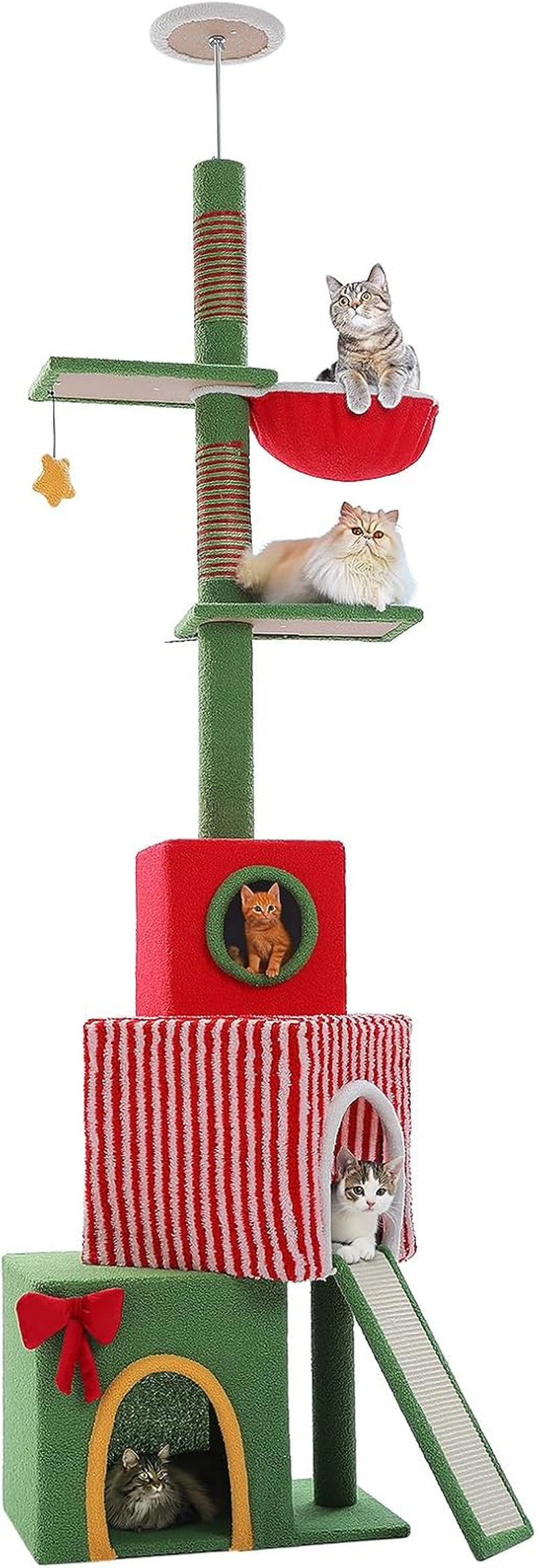 petepela-cat-tree-for-indoor-cats-34-6-small-cat-tower-with-scratching-posts-2-condos-scratching-ramp-dangling-toys-cat-play-house-for-kittens-and-small-cats-compact-tower-with-thick-sisal-posts-2-condos-dangling-toys-a-cozy-top-bed-for-kittens-small-cats