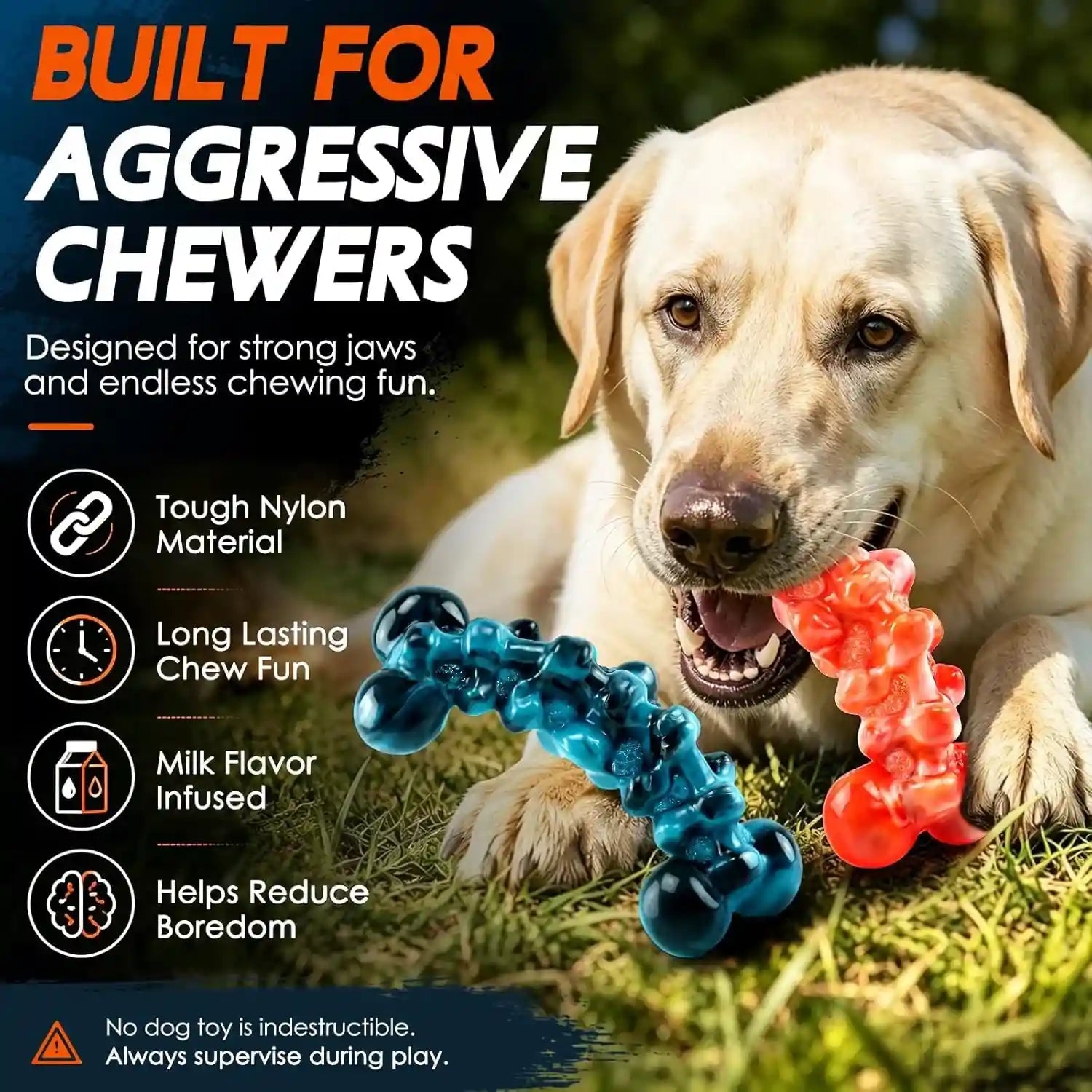 wowbala-dog-toys-for-aggressive-chewers-indestructible-dog-chew-toy-tough-nylon-not-easy-to-bite-break-long-lasting-fun-teeth-cleaning-for-medium-large-dogs-2-pack