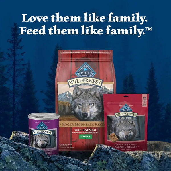 Blue Buffalo Wilderness Grain Free Adult Wet Dog Food, Beef & Chicken Grill, 32G Protein per Can, 12.5 Oz. Can (Pack of 12)11