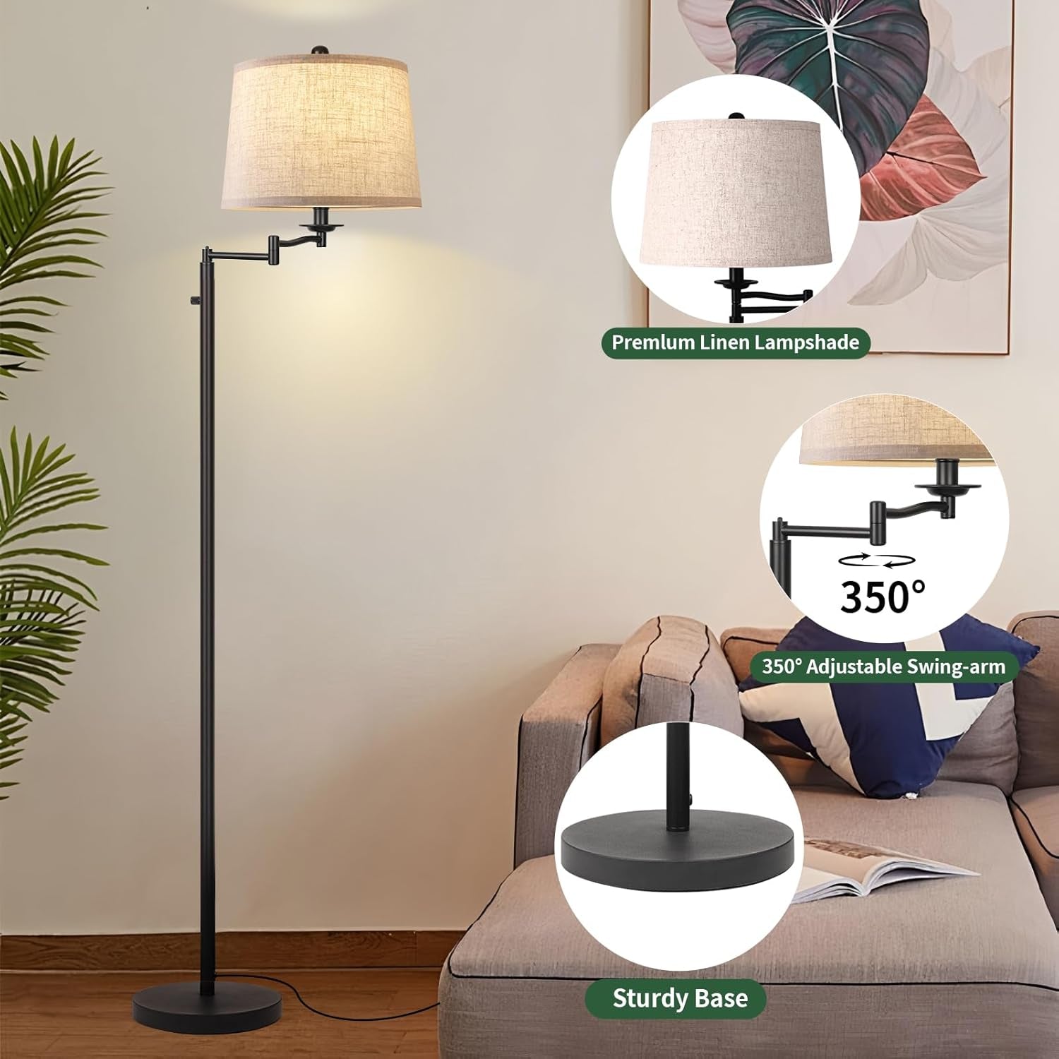 dimmer-led-floor-lamp-tall-standing-lamp-with-swing-arm-black-lamp-with-dimmer-led-bulb-elegant-floor-lamp-for-living-rooms-bedroom-black