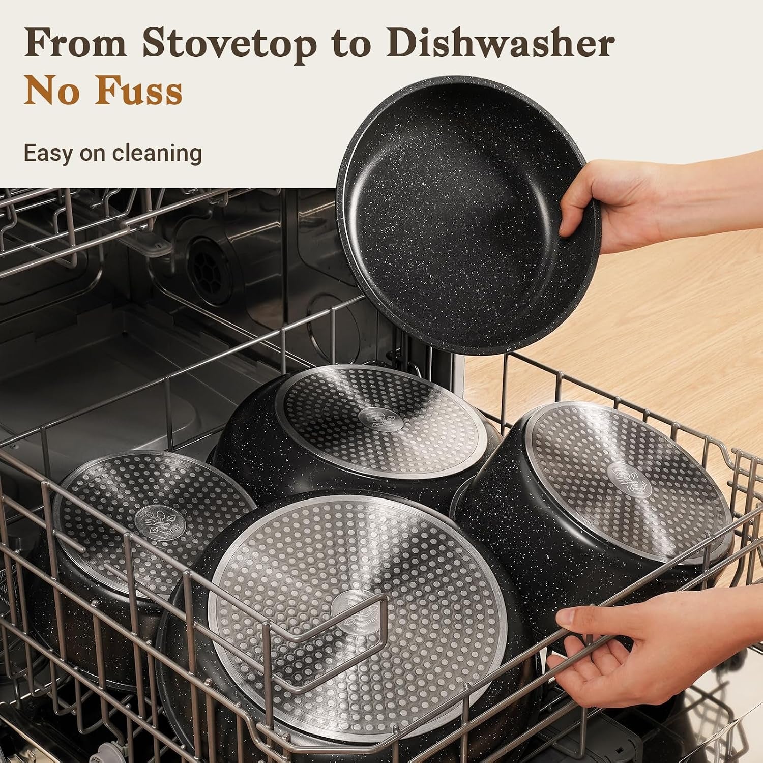 15pcs-pots-and-pans-set-non-stick-detachable-handle-induction-nonstick-black-aluminum-granite-coating-induction-ready-rv-kitchen-stackable-design-space-saving-for-small-kitchens