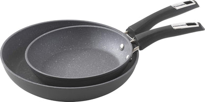 Impact 10-Piece Textured Aluminum Cookware Set with Pots, Pans, and Dutch Oven, Nonstick Pots and Pans Set for Kitchen, Gray13