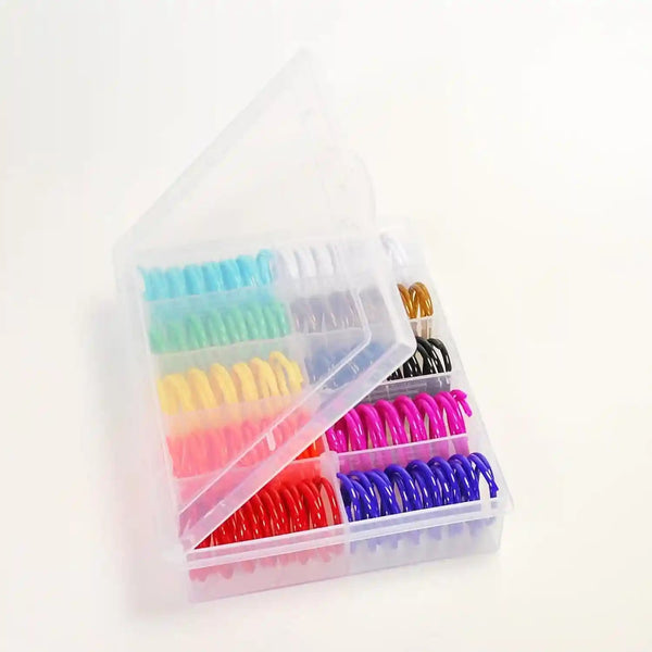 40Pcs 10 Colors Box Stored Springs for Indoor Cats, Cats Coil, Cat Interactive Toys, Cat Swatting Toy, Self-Play Toys, Hunting Toy, Kitten Spring5