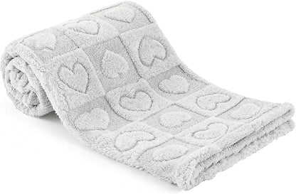 Gogobunny Pet Blanket for Dogs Cats, 300GSM Ultra Soft Coral Fleece Blanket, Washable Small Dog Cat Blanket, Calming Crate Mat, Furniture Protector for Couch Bed Car Seat, Pink, 25X35In10
