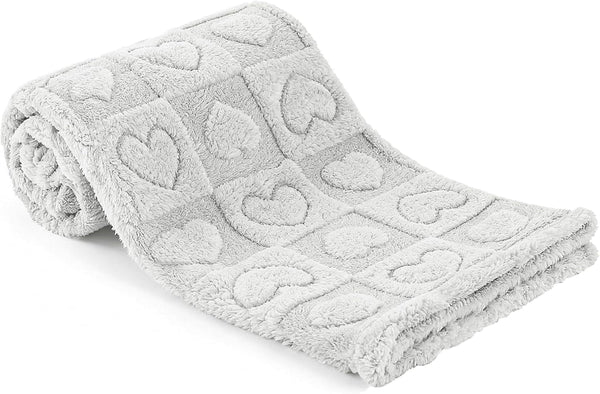 Gogobunny Pet Blanket for Dogs Cats, 300GSM Ultra Soft Coral Fleece Blanket, Washable Small Dog Cat Blanket, Calming Crate Mat, Furniture Protector for Couch Bed Car Seat, Pink, 25X35In10