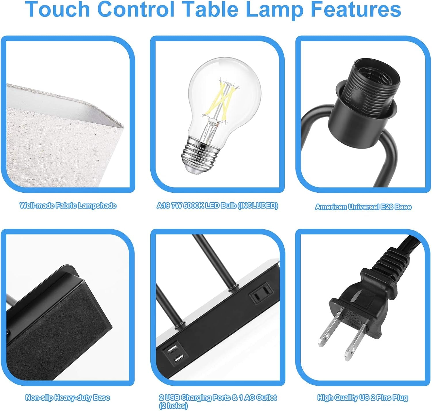 bedside-touch-control-3-way-dimmable-table-lamp-with-cream-fabric-shade-dual-usb-charging-ports-1-ac-outlet-modern-nightstand-lamp-desk-lamp-for-bedroom-living-room-office-with-5000k-led-bulb