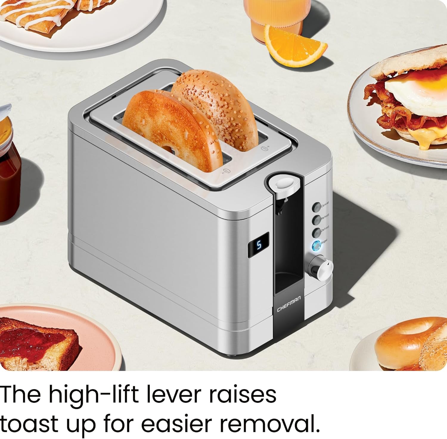 2-slice-digital-toaster-pop-up-stainless-steel-extra-wide-slots-for-bagels-defrost-reheat-cancel-functions-removable-crumb-tray