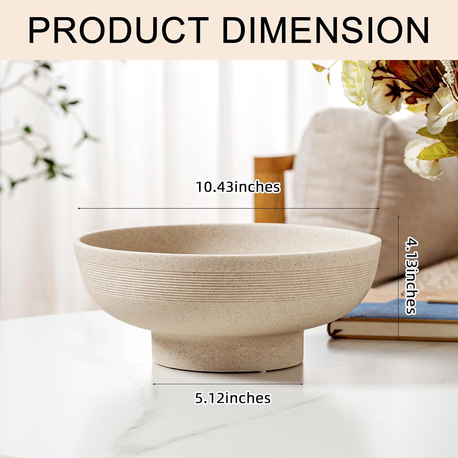 large-decorative-fruit-bowl-10-43-modern-snack-candy-bowl-beige-sandstone-look-minimalist-for-kitchen-counter-dining-room-table-centerpiece-decor-entryway-home-office-hotel-cafe-bar