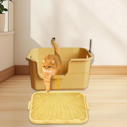 Cat Litter Ramp Trapper Mat Washable Double Layered Non-Slip Step for Indoor Cats Balcony Living Room- Small7