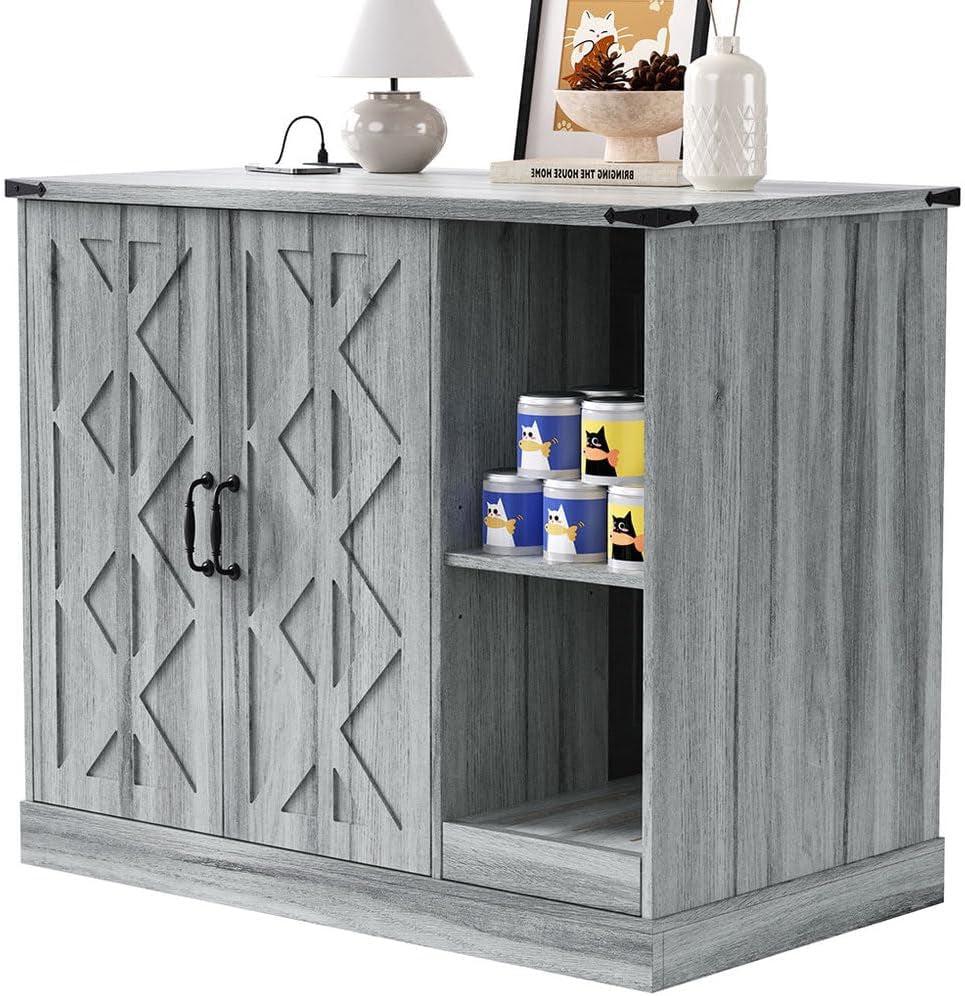 extra-large-cat-litter-box-enclosure-with-litter-collector-hidden-litter-box-furniture-cabinet-with-power-outlet-storage-shelves-cat-house-for-automatic-litter-boxes-gray