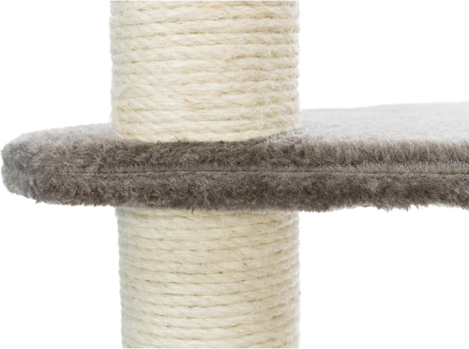 trixie-altea-cat-tree-tall-scratching-posts-3-elevated-platforms-dangling-cat-toy-cat-playground-platinum-gray