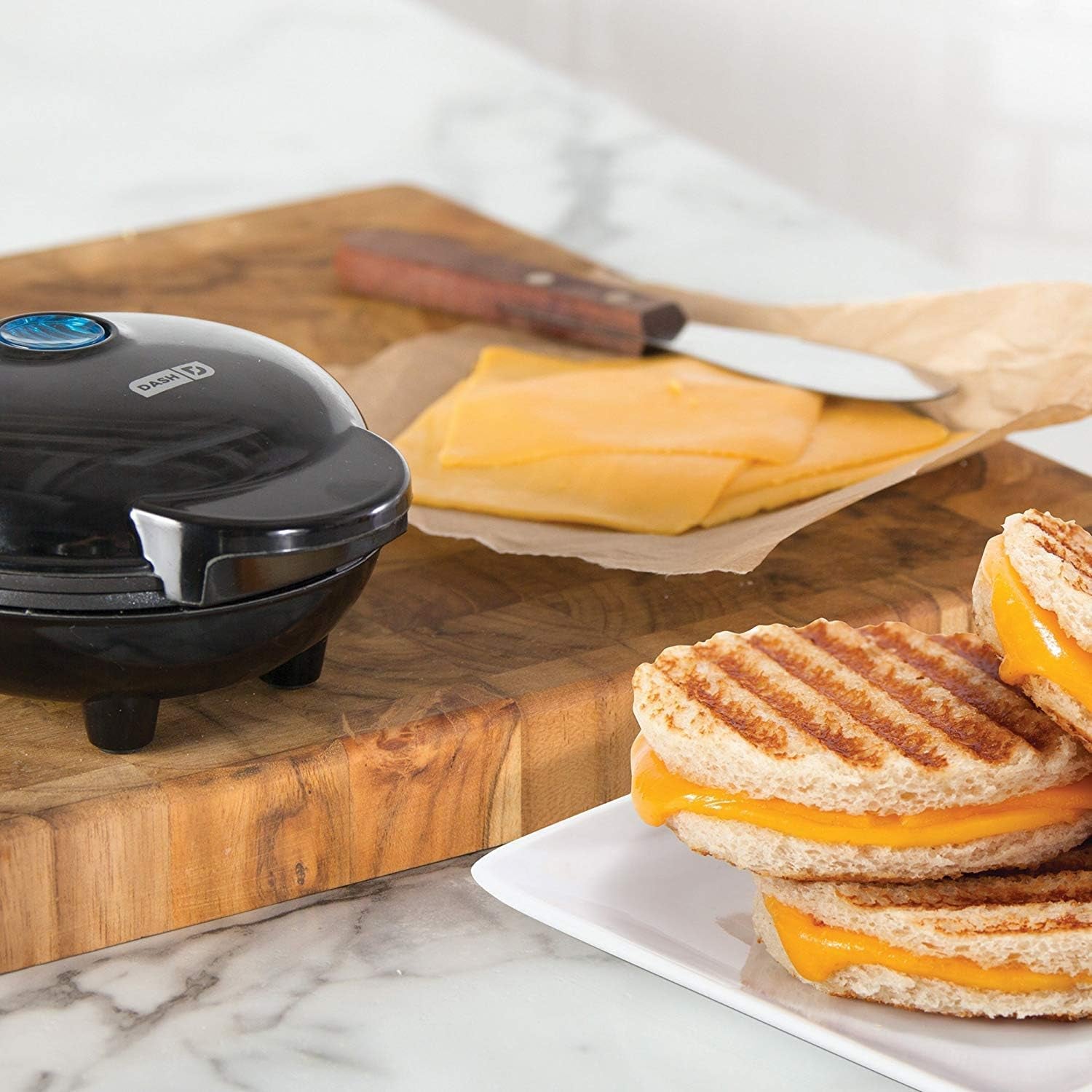 dmto100gbaq04-mini-toaster-oven-cooker-for-bread-bagels-aqua-mini-maker-portable-grill-machine-panini-press-for-gourmet-burgers-sandwiches-chicken-other-on-the-go-breakfast-aqua