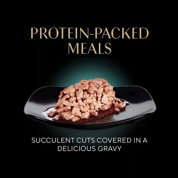Sheba Perfect Portions Cuts Wet Cat Food, Sustainable Salmon, 2.6 Oz, 24 Ct | Grain-Free, Sustainable Salmon, 48 Servings, No Fillers or Artificial Flavors, Essential Vitamins & Minerals, Twin-Pack Trays5