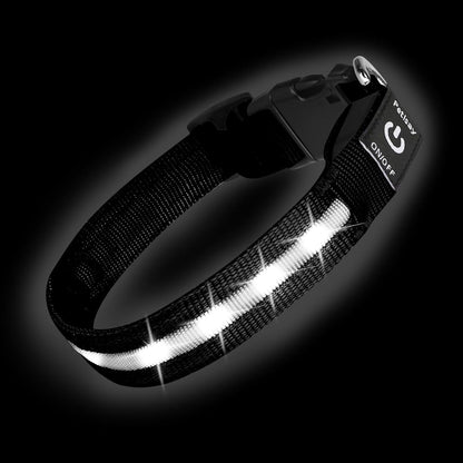 Super Bright LED Dog Collar, Waterproof Light up Collars(Green, Medium) | Lighted Dog Collar with Adjustable Fit, Soft Nylon Comfort, USB-C Rechargeable, Glow in the Dark Visibility for Night Walks11