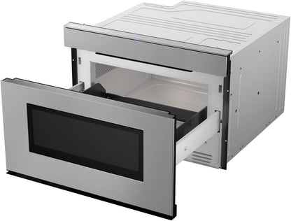 SMD2479JS 24 In. 1.2 Cu. Ft. Built-In Smart Microwave Drawer Oven | Easy Wave Open, 24-Inch, 1.2 Cubic Feet, 950 Watt, Works with Alexa Certified5