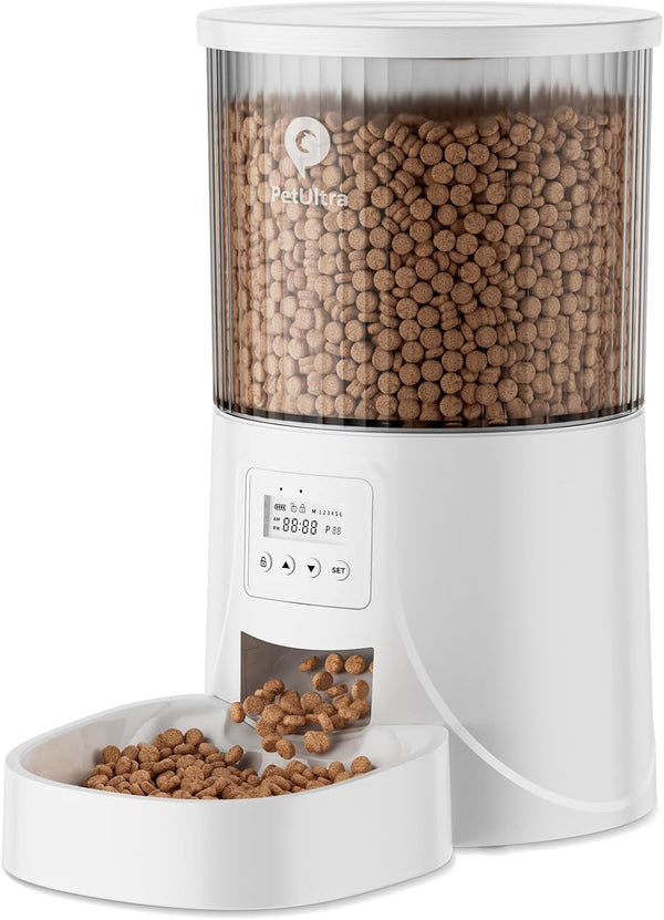 Automatic Cat Feeder: 4L Timed Cats Food Dispenser Programmable | Easy to Set, Dual Power, Precise Portion, Auto Pet Feeder with Desiccant Bag, Detachable Washable for Cats and Small Dog8
