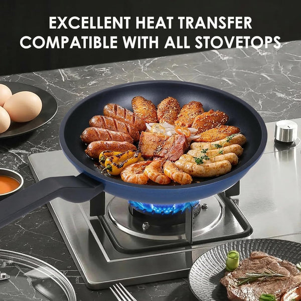 Nonstick Frying Pan Skillet,8 Inch Frying Pan Skillet,Egg Pans,Omelette Pan,Pfoa Free,Kitchen Pots Induction Pot6