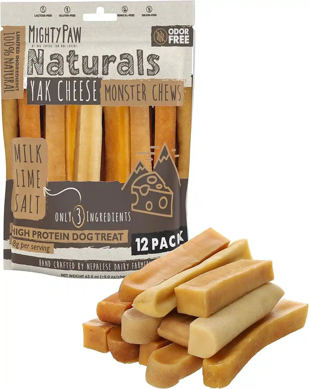 mighty-paw-yak-chews-long-lasting-hard-chew-for-large-dogs-4-pack-milk-salt-lime-juice-grain-free-lactose-free-odor-free-68g-protein-per-stick-aggressive-chewers-puppy-teething