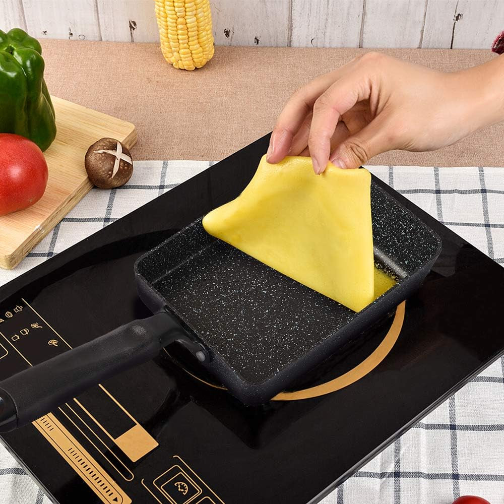 tamagoyaki-pan-japanese-omelette-pan-nonstick-with-silicone-spatula-square-egg-pan-7-x-5-inches-black