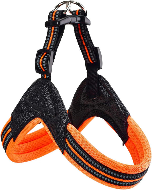 Dog Harness No Pull Ultra Soft Breathable Padded Pet Harness 2 Adjustable Botton, 3M Reflective Pet Harness for Dogs Easy Control for Small Medium Large Dogs6