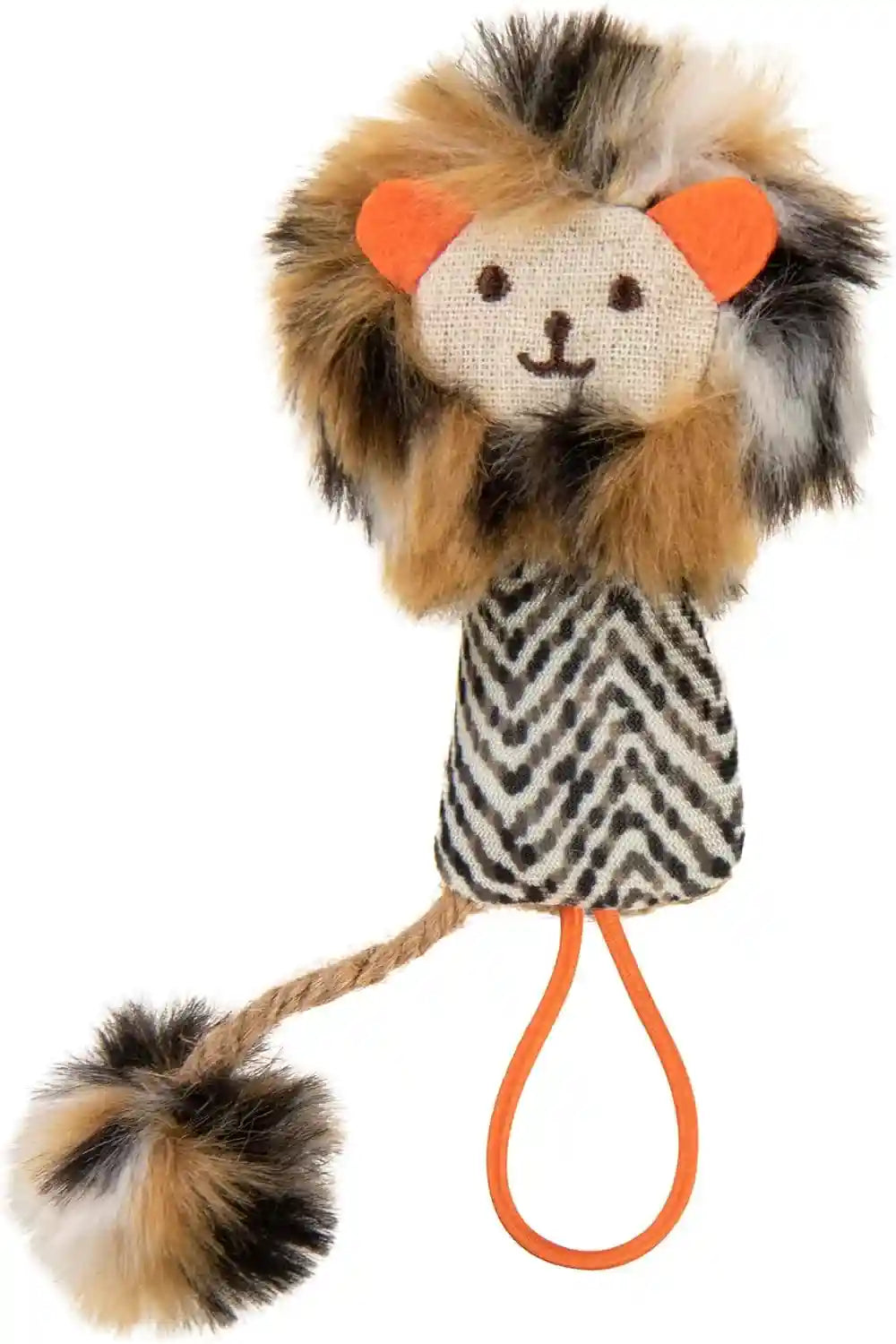 instincts-by-smartykat-2-pack-happynip-love-mates-feather-birds-plush-cat-toys-contains-catnip-silvervine-orange-green-2-pack