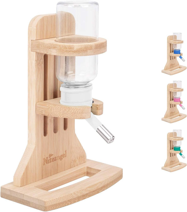 Niteangel Hamster Water Bottle with Stand: 4Oz/120Ml Capacity & Leak-Proof | Adjustable Height - Far Away Cage Mess & Wet Bedding Water Dispenser for Syrian Dwarf Hamster Gerbils Mice Rat or Small Pets8