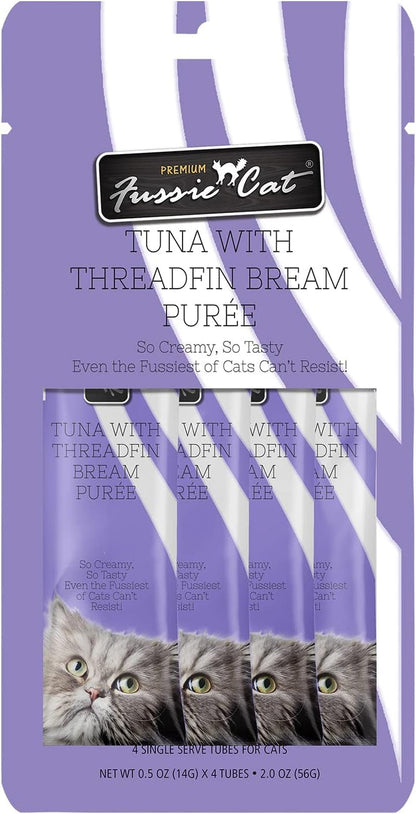 Fussie Cat, 0.5 Ounces Each, 50 Tubes, Ocean Fish Variety 10 Flavors18