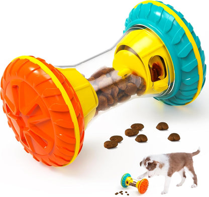 Boyoyo Interactive Dog Toys, Dog Puzzle Toys for Smart, Dog Enrichment Toy to Keep Them Busy, Treat Dispensing Toy Slow Puzzles Feeder, Yellow1