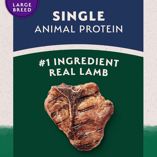 Natural Balance Limited Ingredient Large Breed Dry Dog Food - Complete Nutrition for Large Breeds - Wholesome Grains Brown Rice Recipe - Limited Ingredient Formula - 26 Lb - Lamb & Brown Rice6