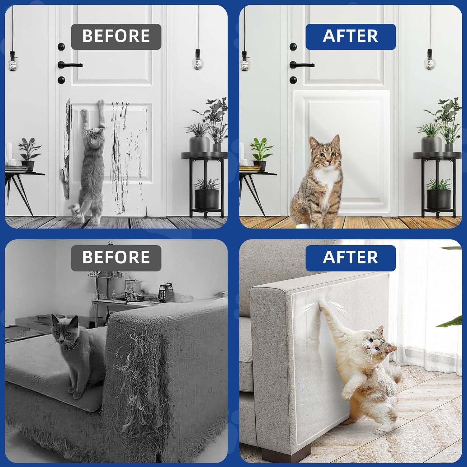 toosoft-anti-cat-scratch-furniture-protector-clear-vinyl-196-9x16-5-couch-protector-from-cat-claws-thicken-single-sided-sticky-flexible-dog-tape-for-furniture-for-couch-corner-door-walls-bed