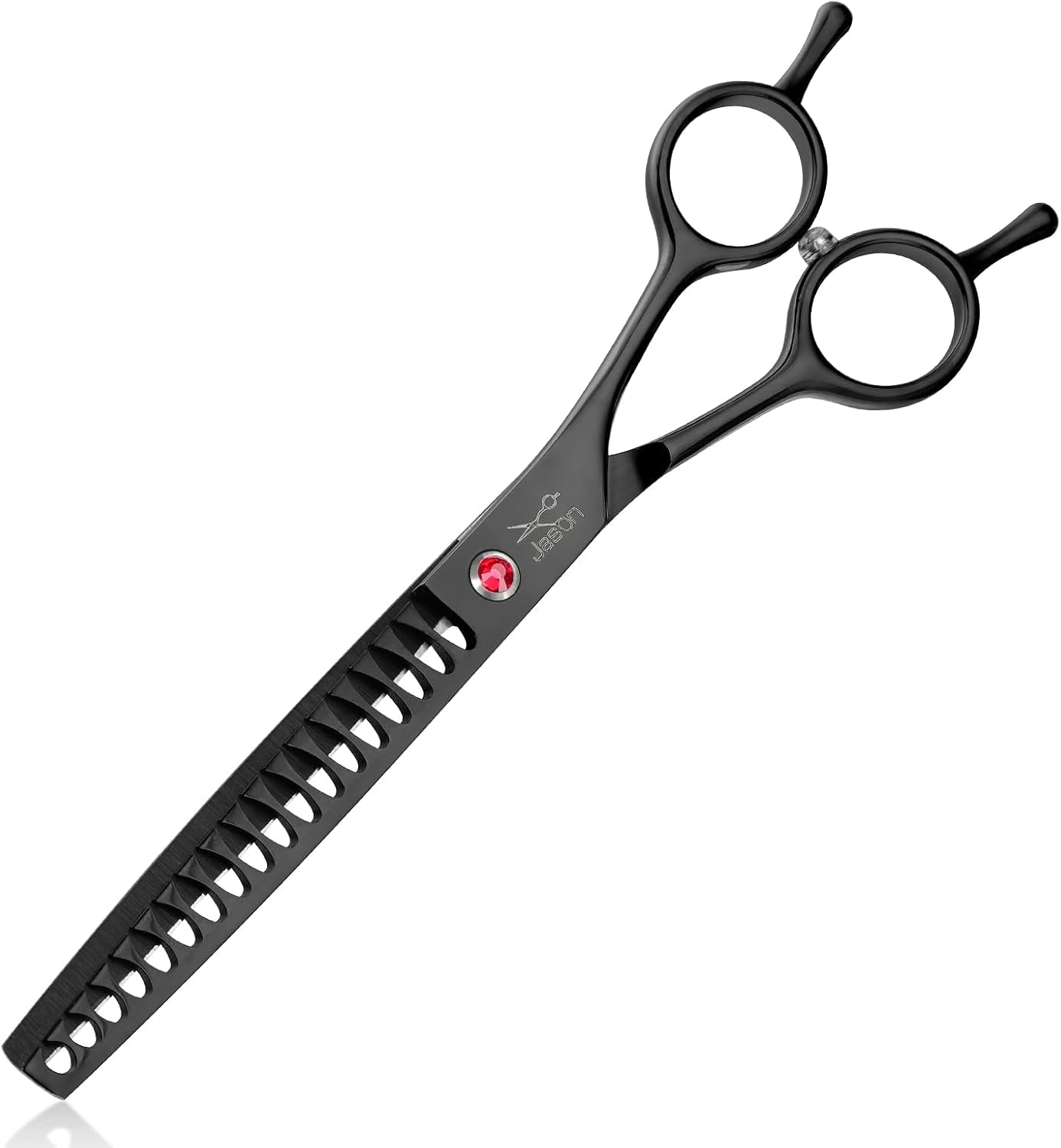 jason-grooming-scissors-for-dogs-sharp-thinning-dog-shear-with-muffler-pad-stainless-steel-dog-grooming-shears-professional-texture-scissors-for-pets-christmas-gift