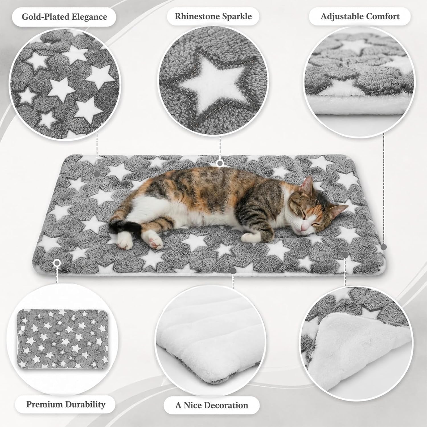 4-pcs-dog-bed-mat-comfortable-soft-pad-for-pets-reversible-crate-pads-dog-crate-bed-washable-cute-star-pet-beds-for-cage-portable-soft-kennel-mat-for-outdoor-sleeping-small-dogs-cat-sleeping