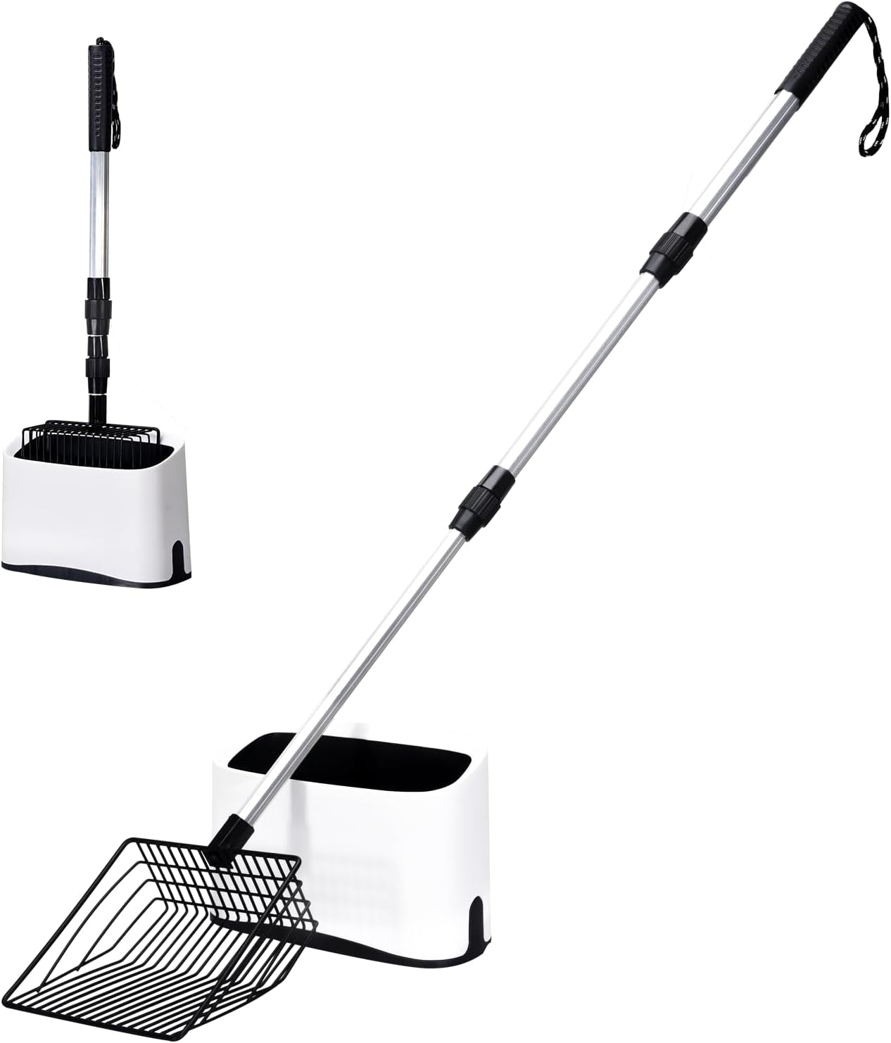 petocat-cat-litter-scoop-43-inch-metal-litter-scooper-with-stainless-steel-long-handle-upgraded-large-kitty-box-scooper-heavy-duty-deep-shovel-for-fast-sifting-dog-waste-scooops-for-outside-pet-poop