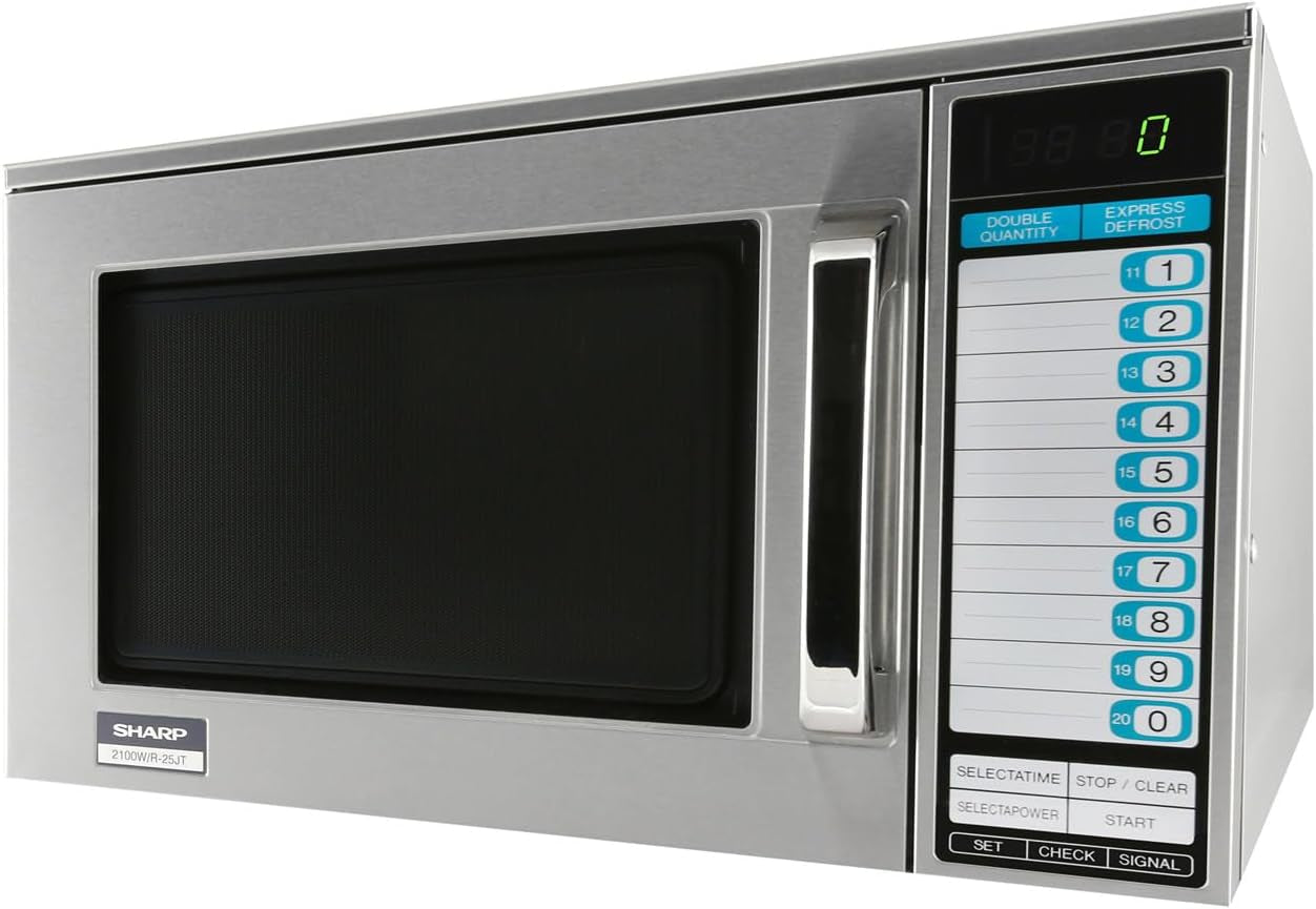 r25jtf-commercial-microwave-oven-2100w-heavy-duty-0-70-cu-ft-stainless-steel-20-program-inputs-3-stage-cooking-selectapower™-express-defrost™-digital-display