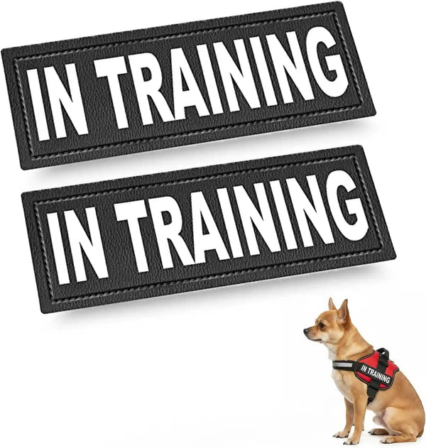 Industrial Puppy Emotional Support Dog Patch, Reflective XS 1 X 2.75 in | Clear Visibility, Durable Vest Patches for Identification, Compatible with Hook & Loop Vest Gear - XS 1X2.75 Inch16
