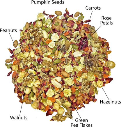 Exotic Nutrition Muncher Mix (3.5 Oz) - Natural & Nutritional Treat for Hamsters, Gerbils, Rats, Degus, and Squirrels2