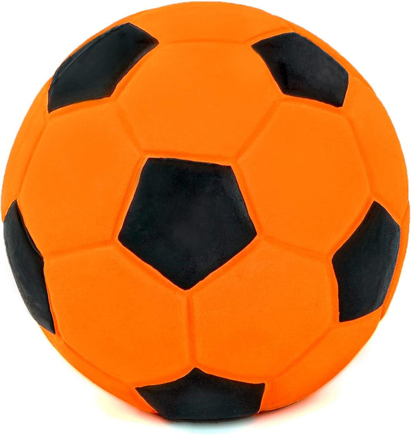 CHIWAVA 3PCS 2.7'' Squeak Latex Dog Toy Football Chew Fetch Throw Ball for Medium Dogs Interactive Play9