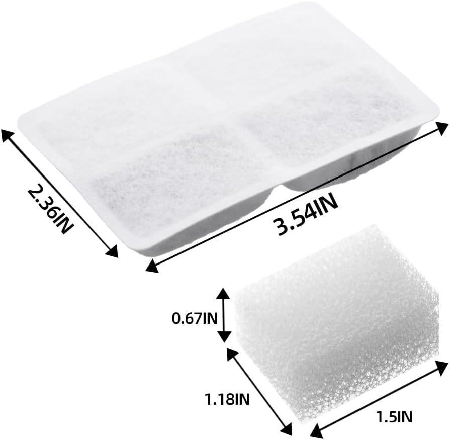 furrybaby-pet-water-fountain-carbon-filters-replacement-filters-6-pack-eco-activated-carbon-filters-hair-residues-odors-softens-drinking-water-only-fits-furrybaby-square-white-fountain