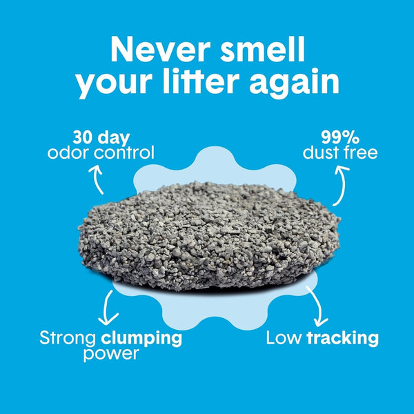 Boxie Premium Unscented Clumping Cat Litter 30+ Day Odor Control 16 Lb3