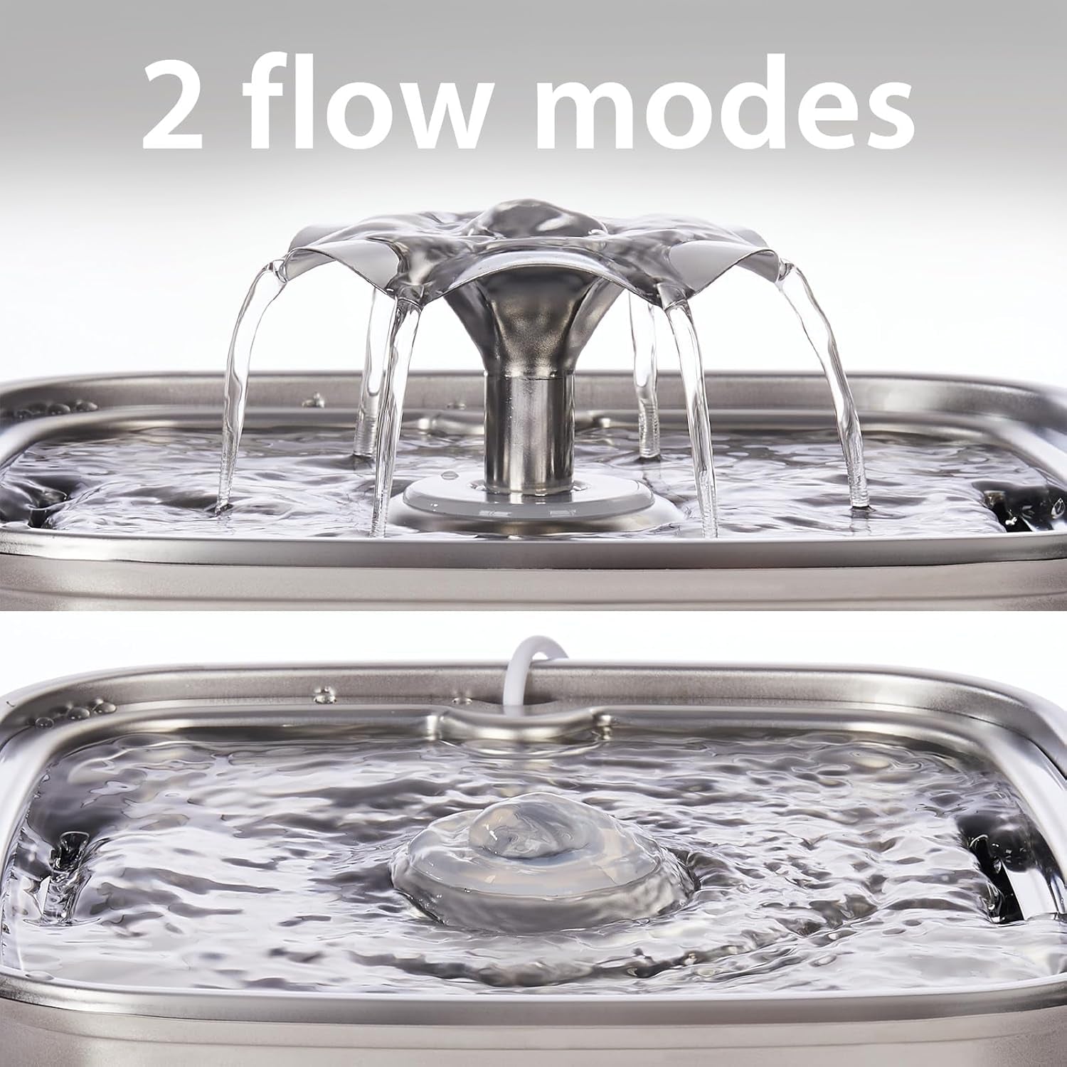 veken-innovation-award-winner-stainless-steel-cat-water-fountain-108oz-automatic-pet-fountain-dog-water-dispenser-with-3-replacement-filters-silicone-mat-gifts-for-cats-dogs-silver
