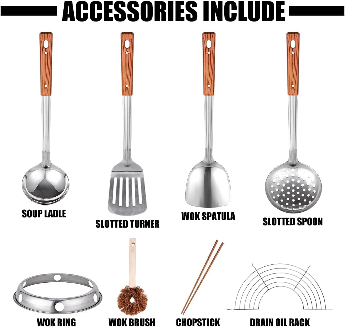 13-4-carbon-steel-wok-traditional-hand-hammered-round-bottom-wok-chinese-woks-pan-with-8-pcs-cookware-accessories-for-gas-stovetops-open-fire-bbq-camping