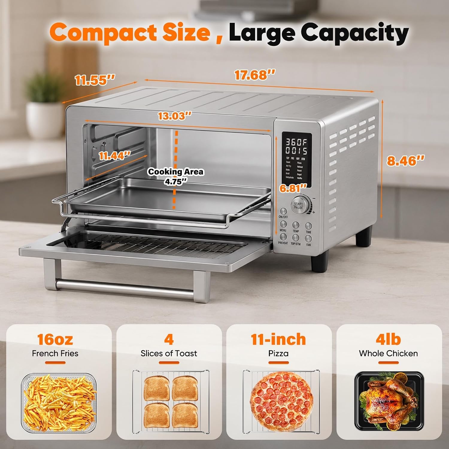 bravo-pro-convection-air-fryer-toaster-oven-combo-2026-new-improved-10-in-1-50-450-f-control-quick-even-crisp-tech-21qt-pfas-free-stainless-steel