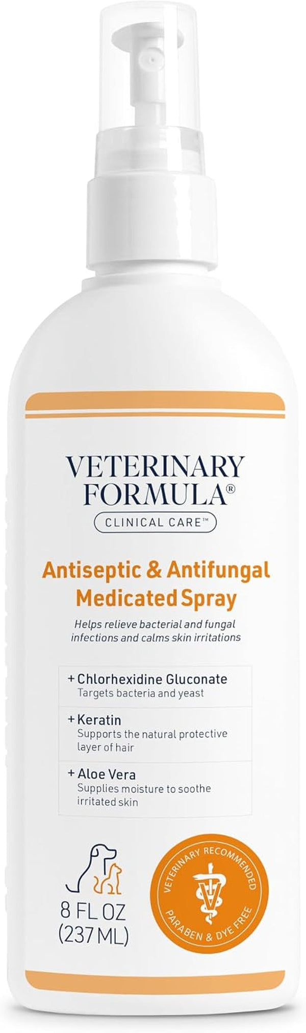 Veterinary Formula Clinical Care Antiseptic & Antifungal Shampoo, 16 Oz | Medicated Formula Helps Alleviate Scaly, Greasy and Red Skin; Free from Parabens, Dyes and Soap9